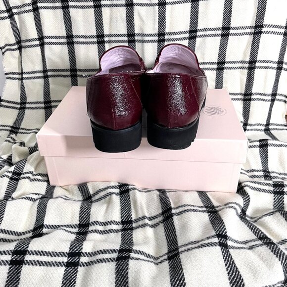 Sole Bliss | Terri Burgundy Loafer | Size 38.5 - Picture 2 of 5